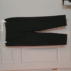 J.Jill Ponte Ankle Pants Medium Petite Charcoal Gray